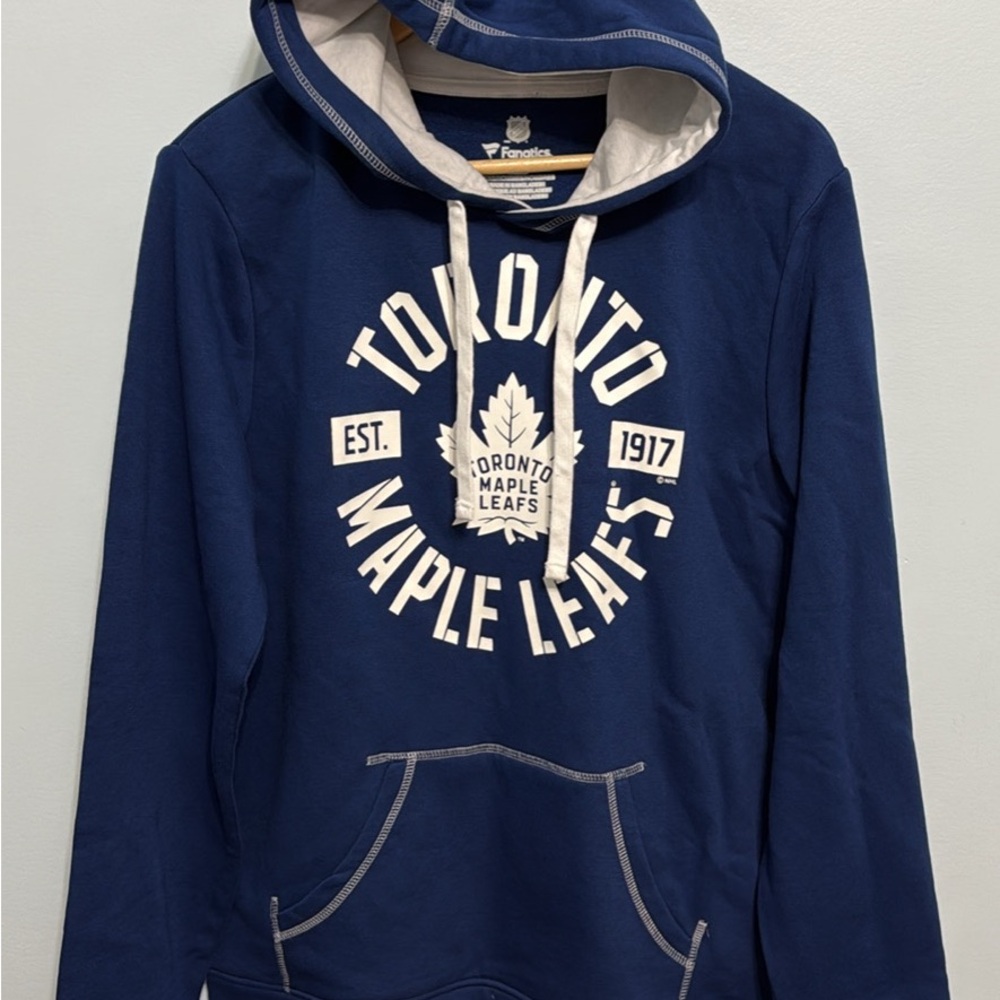 Fanatics Men's Navy Toronto Maple Leafs Pullover